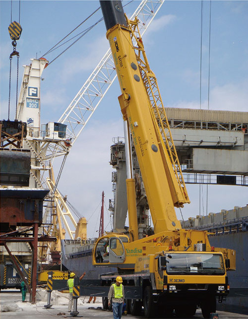 XCMG Large tonnage cranes?in t...